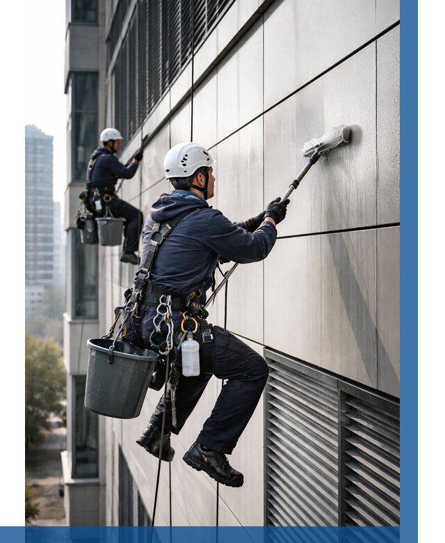 Мойка вентилируемого фасада в Сердобске от 253 р. | ВЫСОТНИК-Срд