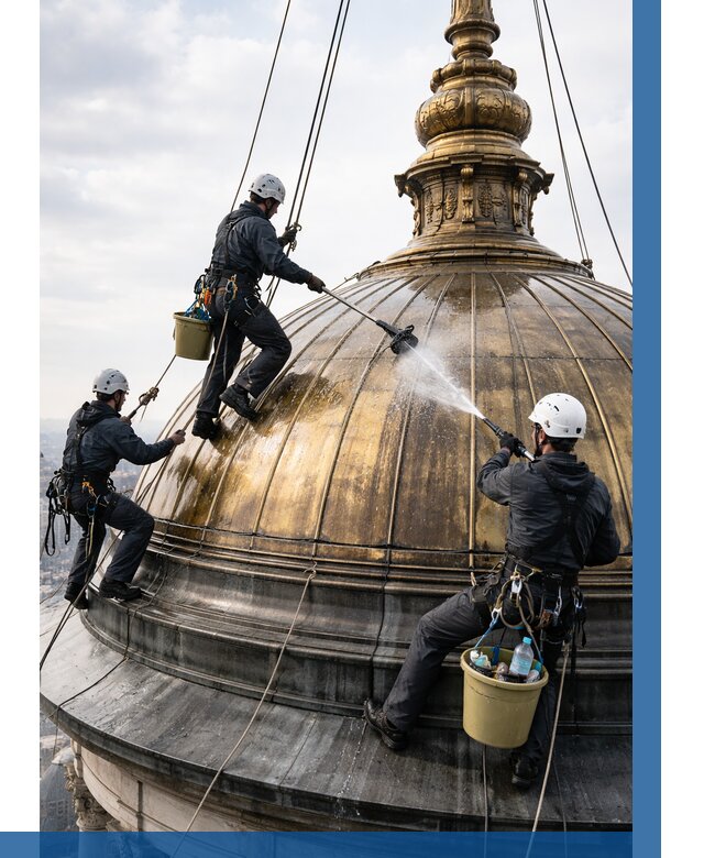 Мойка куполов и шпилей в Сердобске от 8089 р. - заказать | ВЫСОТНИК-Срд