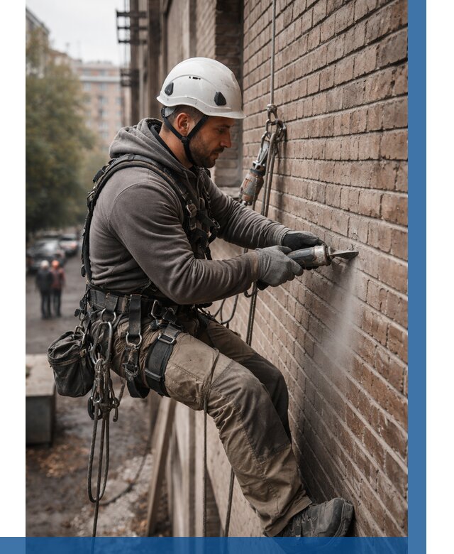 Расшивка кирпичных швов в Сердобске от 607 р. | ВЫСОТНИК-Срд