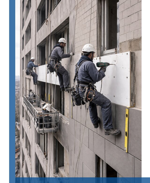 Монтаж фасадных термопанелей высокого качества в Сердобске