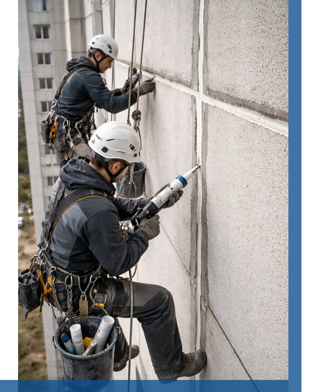 Герметизация межпанельных швов в Сердобске от 708 р. | ВЫСОТНИК-Срд