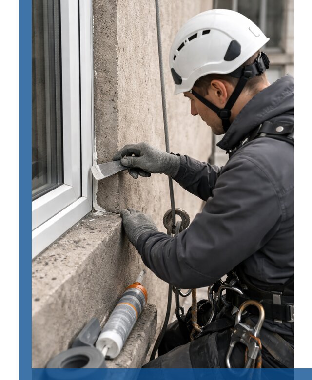 Герметизация монтажных швов окон в Сердобске с гарантией качества