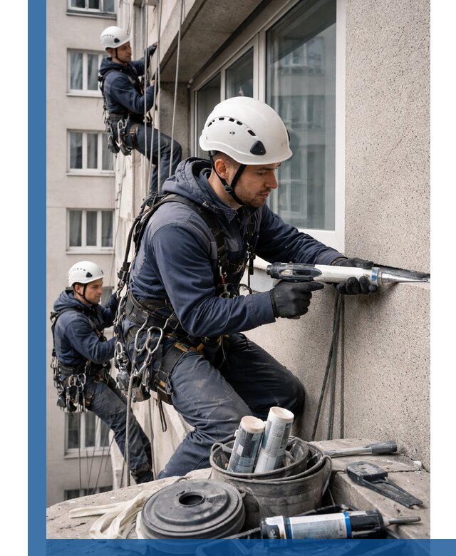 Герметизация швов лоджии в Сердобске профессионально и надежно