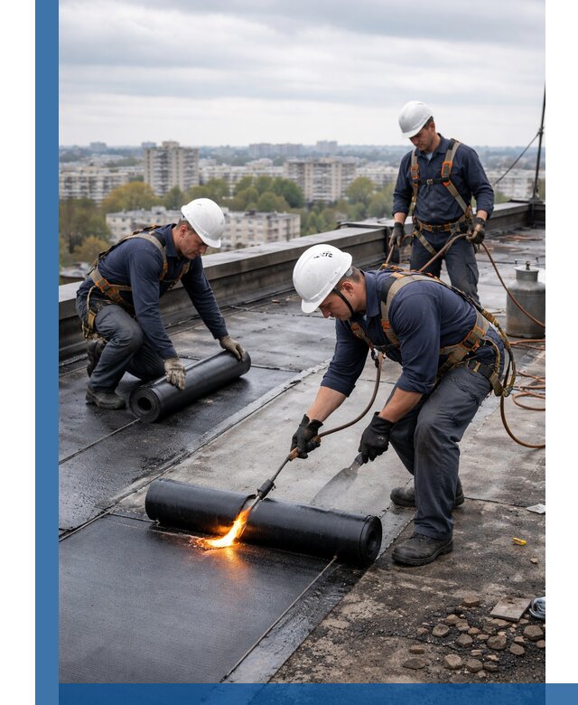 Ремонт наплавляемой кровли в Сердобске качественно и надежно