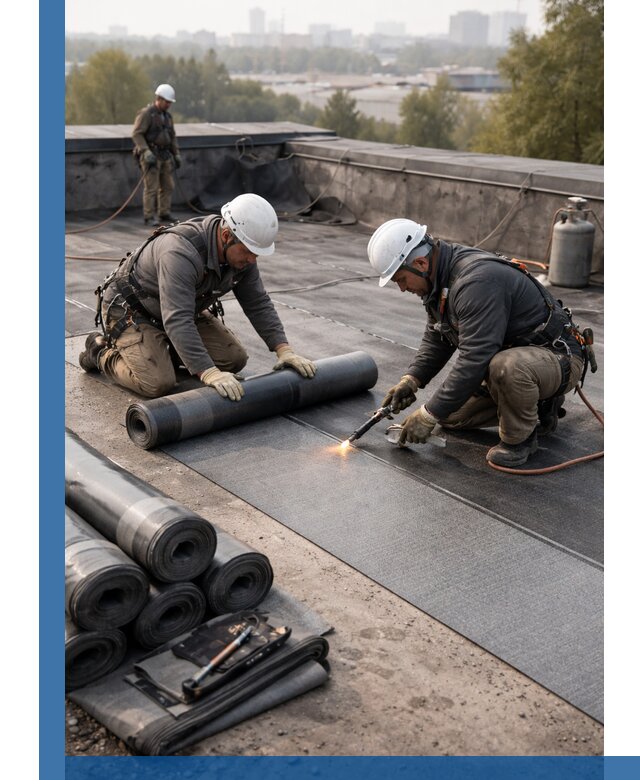 Монтаж мягкой кровли в Сердобске профессионально и надежно