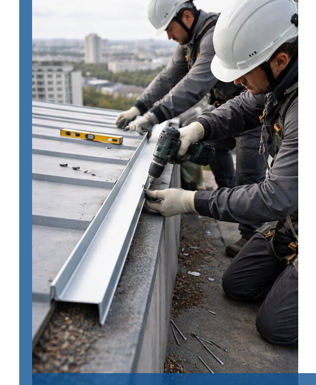 Монтаж капельника на кровле в Сердобске с гарантией качества