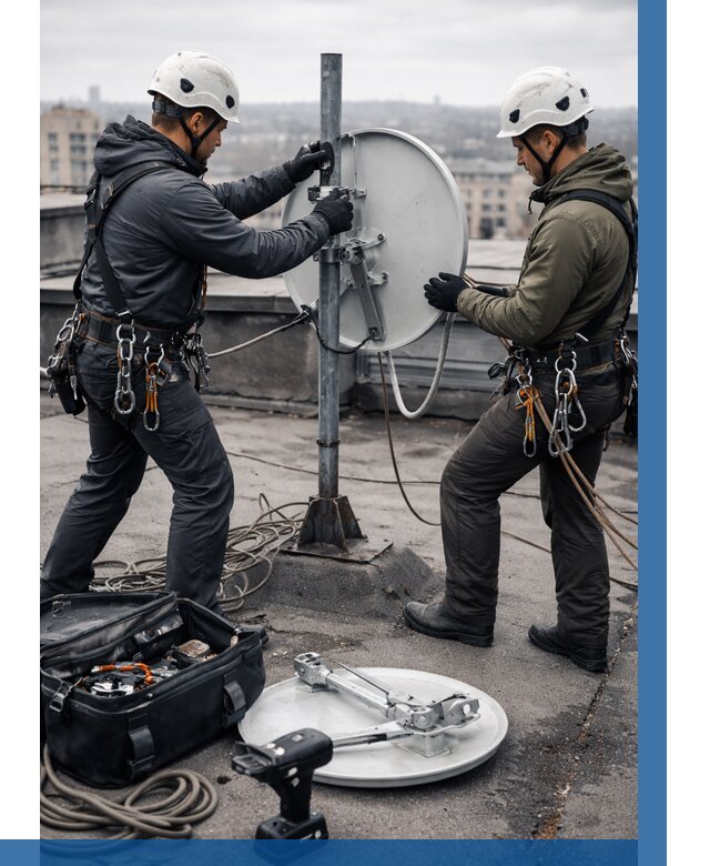 Демонтаж антенн на крыше в Сердобске от 4550 р. | ВЫСОТНИК-Срд