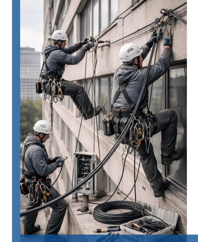 Прокладка оптоволоконного кабеля в Сердобске под ключ с тестированием