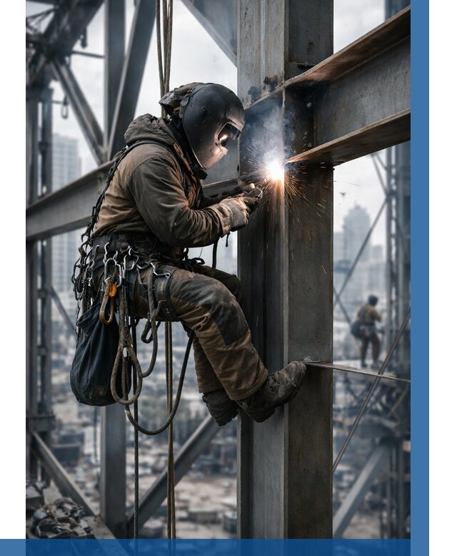 Высотные сварочные работы в Сердобске от 3539 р. | ВЫСОТНИК-Срд