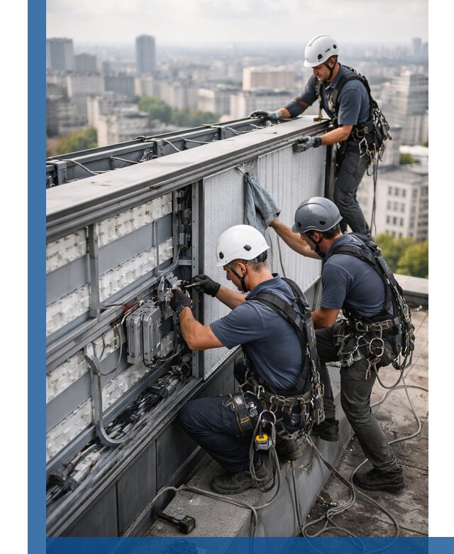 Профессиональное обслуживание крышной рекламы в Сердобске под ключ