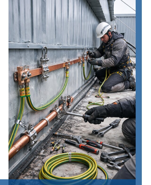 Монтаж заземления здания в Сердобске от 25278 р. | ВЫСОТНИК-Срд