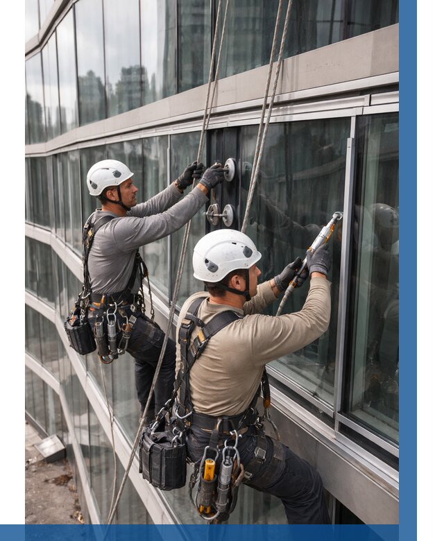 Радиусное остекление фасада в Сердобске от 12133 р. | ВЫСОТНИК-Срд