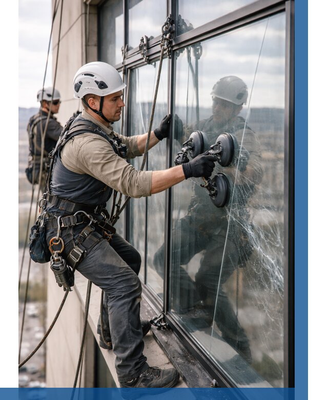 Замена стекла в витраже в Сердобске под ключ от 8594 р. | ВЫСОТНИК-Срд