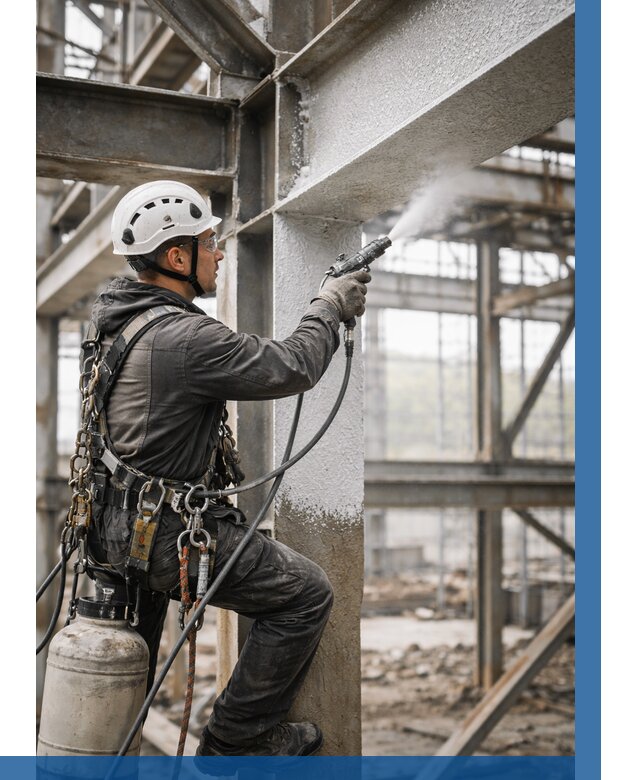 Огнезащита металлоконструкций от 758 р. | ВЫСОТНИК-Срд в Сердобске