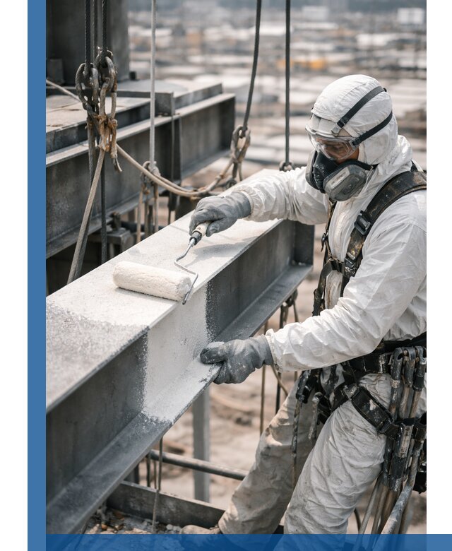 Профессиональная огнезащитная обработка металлоконструкций в Сердобске