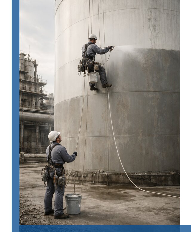 Покраска стальных резервуаров и емкостей в Сердобске профессионально