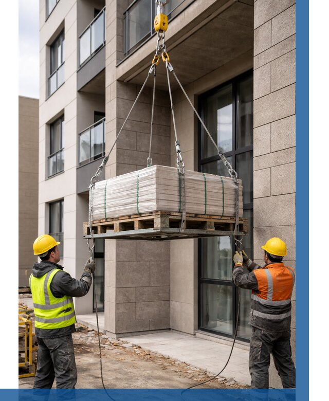 Подъем керамогранита на этаж в Сердобске от 3539 р. | ВЫСОТНИК-Срд