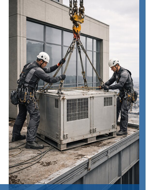 Такелажные работы на высоте в Сердобске от 8089 р. | ВЫСОТНИК-Срд