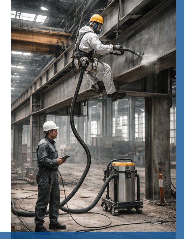 Обеспыливание конструкций в цехе в Сердобске от 4247 р. | ВЫСОТНИК-Срд