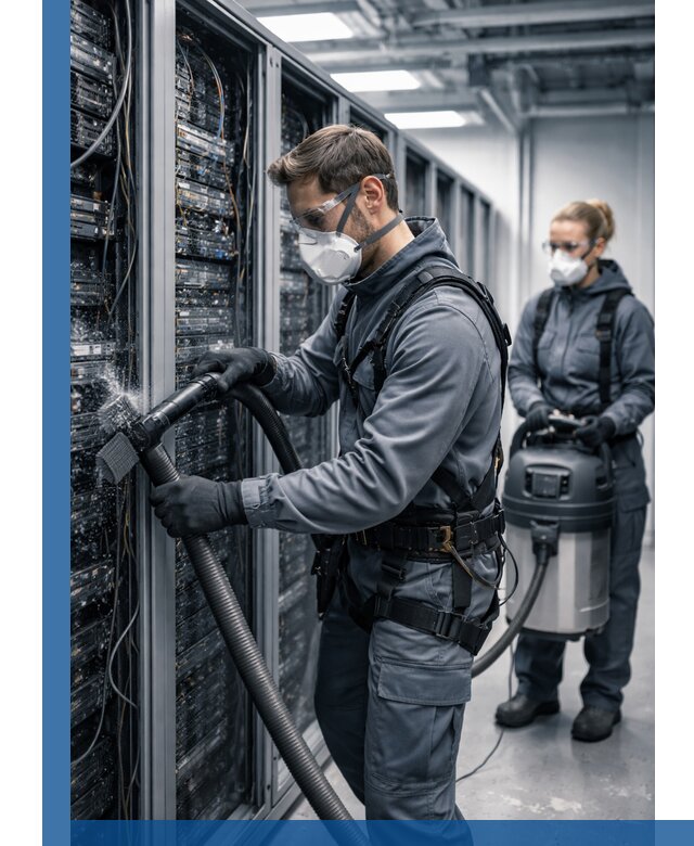 Обеспыливание серверной комнаты в Сердобске, профессиональная очистка