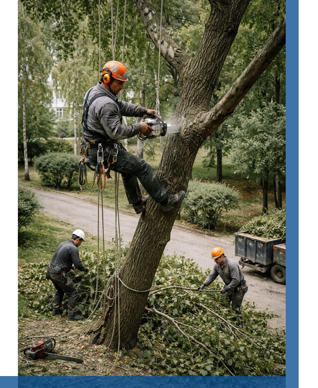 Кронирование деревьев в Сердобске от 6572 р. | ВЫСОТНИК-Срд